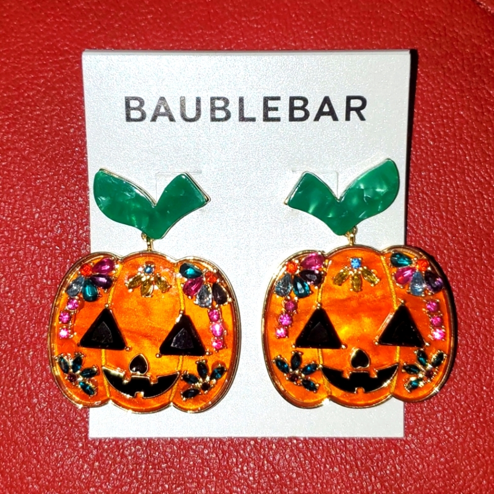 BAUBLEBAR 🎃Pumpkin Glass earrings